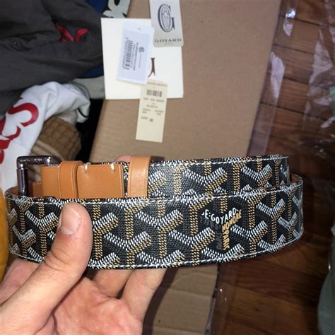 goyard belt replicas|goyard belt accessories.